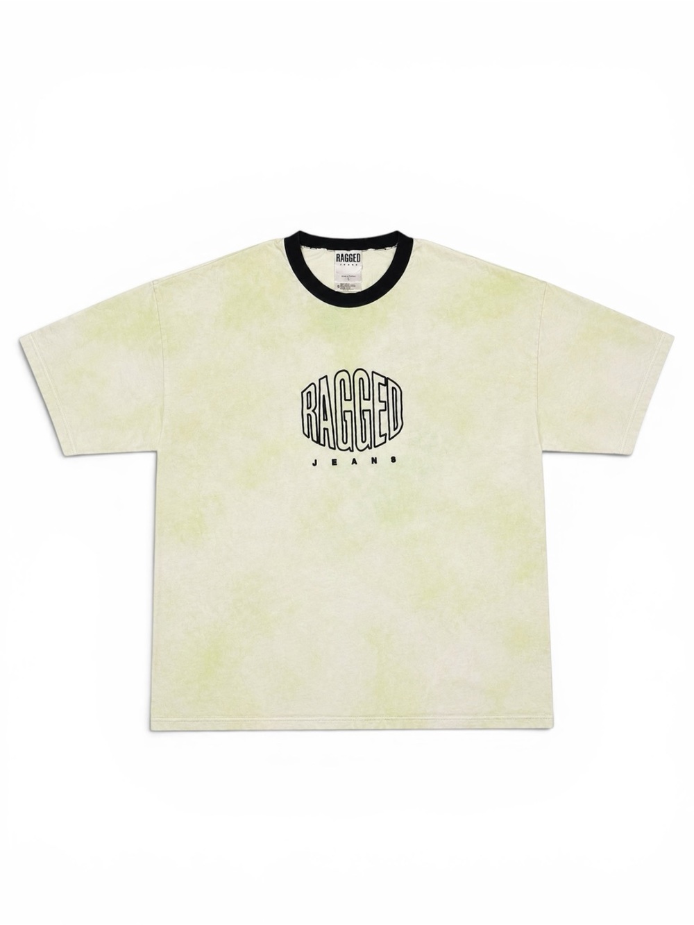 The Ragged Priest RAGGED Jeans Ringer Tee Men’s L | Y2K Skater Grunge